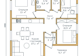 Каркасный дом